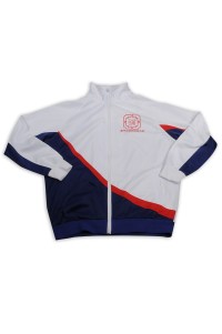 WTV168 Design Winter Sports Suit Gold Velvet Sportswear Macao Baiban Chamber of Commerce Sportswear Manufacturer detail view-15
